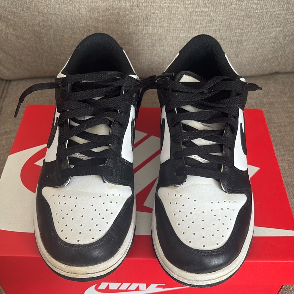 Nike Panda Dunks, size 7Y, box included